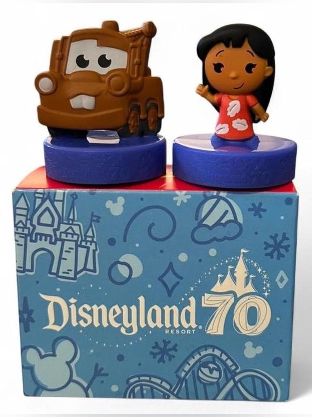 McDonald's Disneyland 70th
Anniversary Happy Meal Toy #21 - Mater & Lilo